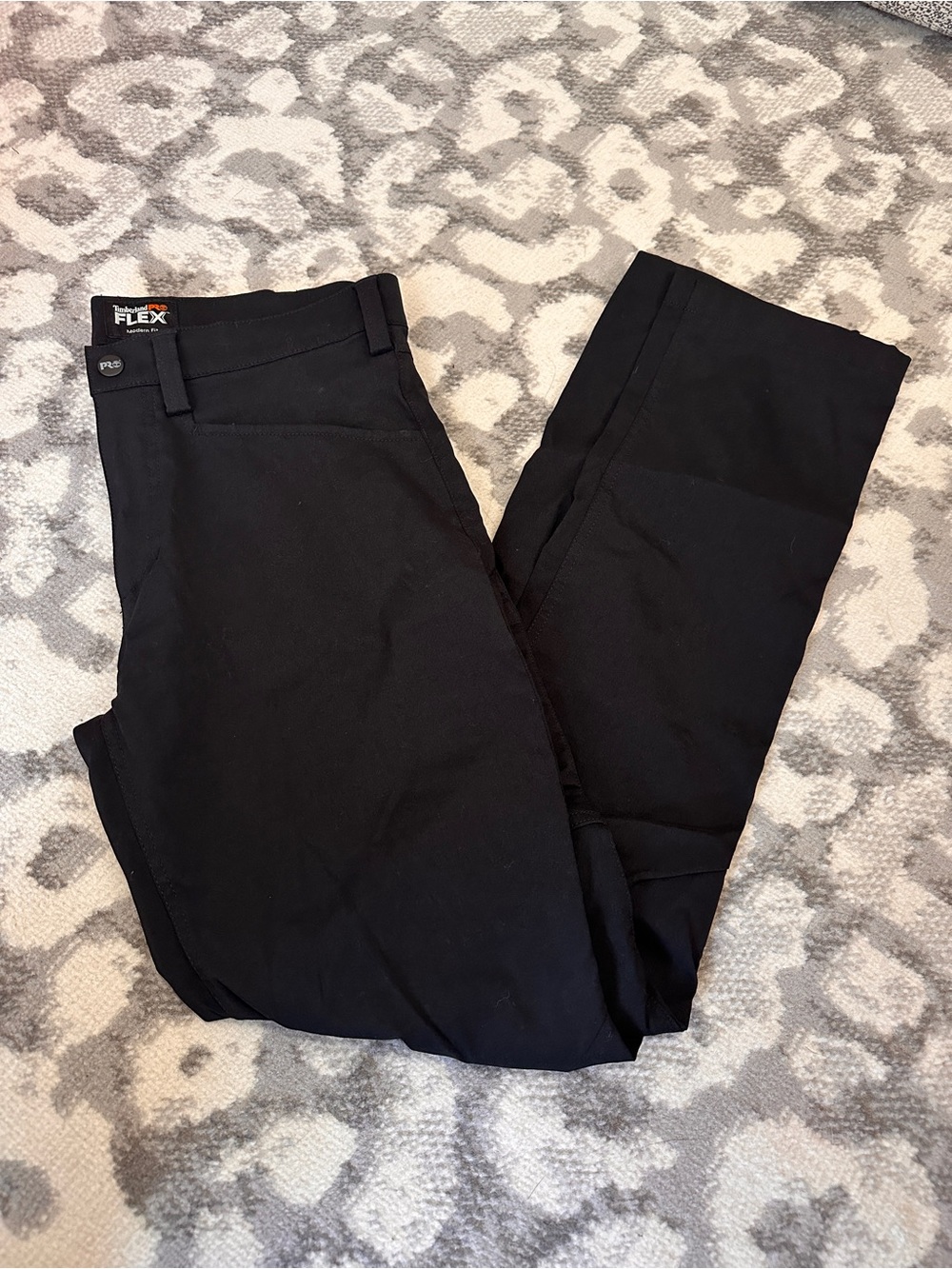 Timberland Pro Flex Modern Fit W32 L32 Men’s 32 Black Pants Workwear Work Rugged